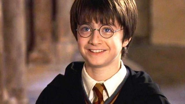 Les lunettes de Harry Potter (Daniel Radcliffe) dans Harry Potter à l'école des sorciers