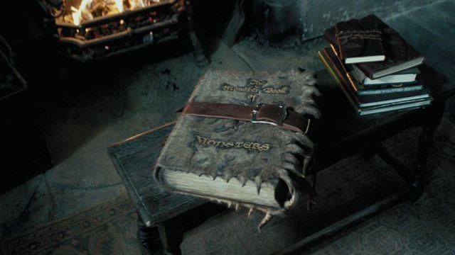 The book of monsters (stuffed) in Harry Potter and the Prisoner of Azkaban