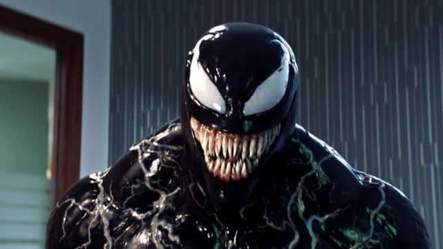 La réplique du masque de Eddie Brock / Venom (Tom Hardy) dans Venom