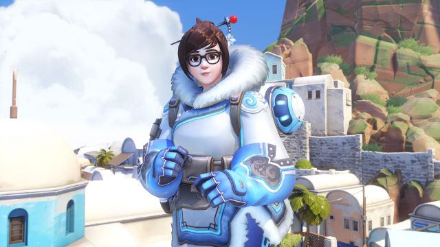The costume of Mei in The alarm clock (animated Short film | Overwatch) |  Spotern