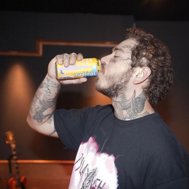 Madrinas Coffee of Post Malone on the Instagram account @postmalone