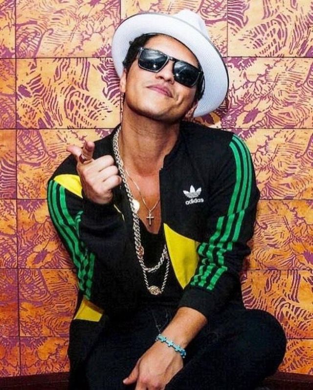 Oliver Peoples 'Bernardo' Sunglasses worn by Bruno Mars on his Instagram account @brunomars