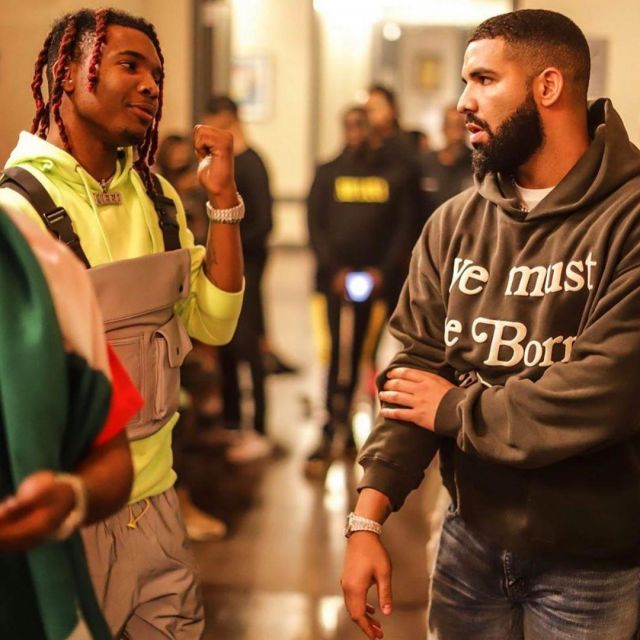 drake orange hoodie