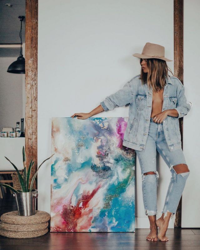 Jeans de Maman Fit Rotos de Natalia Cabezas sur l'Instagram account @trendy_taste