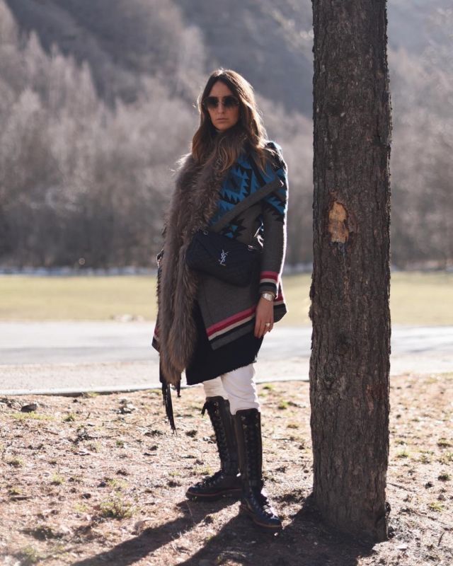 Women coat of Elisa Taviti on the Instagram account @elisataviti