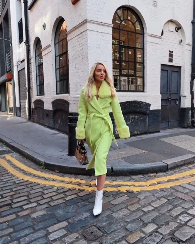 Dress coat of Lauren on the Instagram account @imlaurenblack
