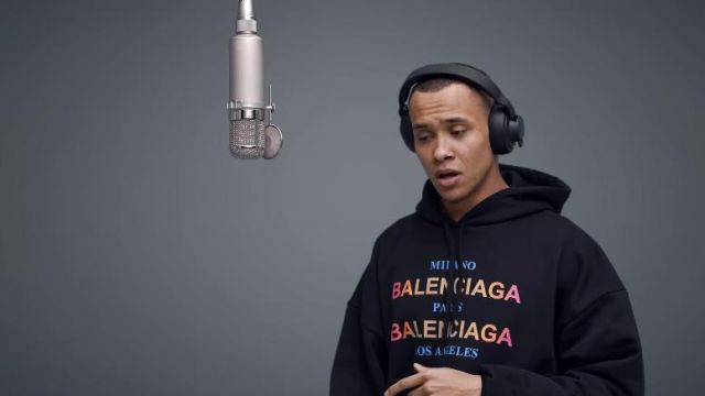 Balenciaga Hoodie worn by Kelvyn Colt for his Bury Me Alive | A COLORS SHOW