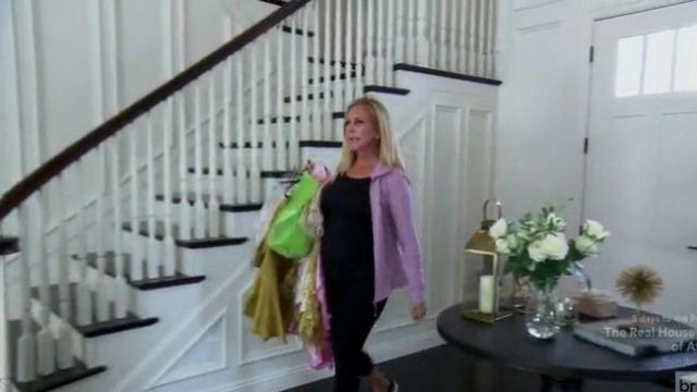 Lululemon Purple Athletic Jacket worn by Herself (Vicki Gunvalson) in The Real Housewives of Orange County Season 14 Episode 13