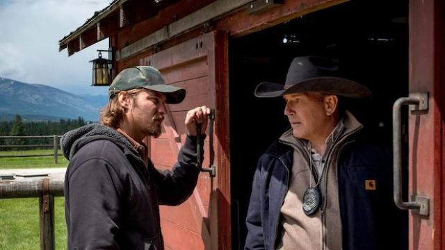 Camo Cap Hat worn by Kayce Dutton (Luke Grimes) as seen in Yellowstone (S02E10)