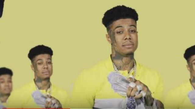 Givenchy Yellow Black Color block Polo worn by Blueface in the YouTube  video Blueface - First Class ft. Gunna | Spotern