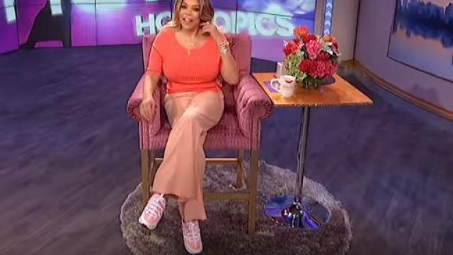 Pierre hardy Trek Comet Train­ers worn by Wendy Williams on The Wendy Williams Show October 29, 2019