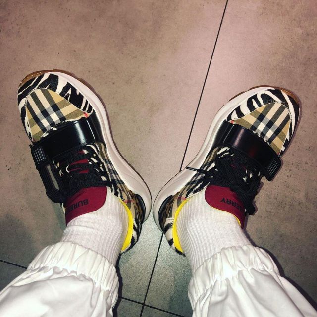 Burberry sneakers instagram Clearance