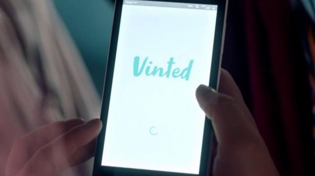 The app Vinted Judith (Alice Varela) in Tomorrow belongs to us