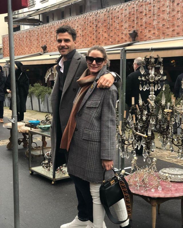 Fendi Strap You Shoulder Strap worn by Olivia Palermo Instagram November 3, 2019
