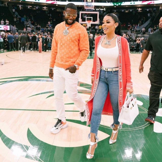 Louis vuitton Monogramme Jacquard Cou de l'Équipage de Gucci Mane sur l'Instagram account @laflare1017