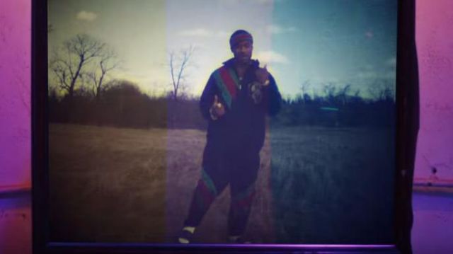Gucci Jack­et worn by Wiz Khalifa in the YouTube video Wiz Khalifa - Alright ft. Trippie Redd & Preme [Official Video]