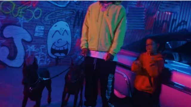 John Elliott Hoodie worn by Wiz Khalifa in the YouTube video Wiz Khalifa - Alright ft. Trippie Redd & Preme [Official Video]
