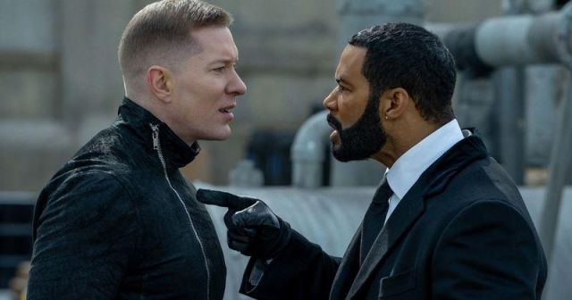 The jacket Forever Mollino's Rick Owens worn by Tommy Egan (Joseph Sikora) in the Power series (S06E10)