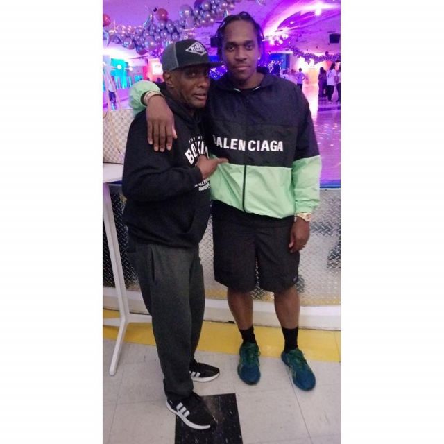 Patagonia Black Bag­gie Shorts worn by Pusha T on the Instagram account @kingpush