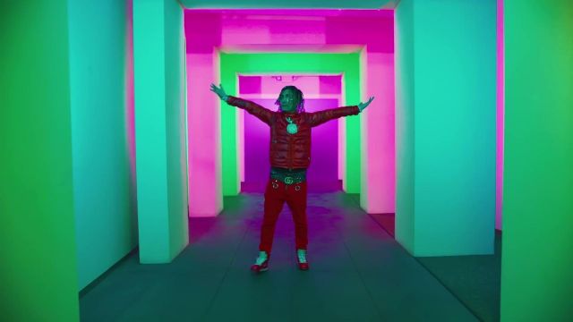Dsquared2 Jean Skin­ny Dan worn by Lil Pump in the YouTube video Lil Pump - "Be Like Me" ft. Lil Wayne (Official Music Video)