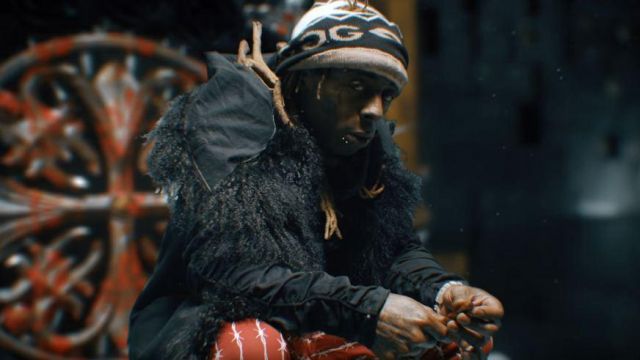 Gucci Beanies worn by Lil Wayne in the YouTube video Lil Wayne - Don’t Cry ft. XXXTENTACION