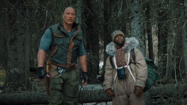 Green Olive Tactical Pants worn by (Dwayne Johnson) in Jumanji: The Next Level