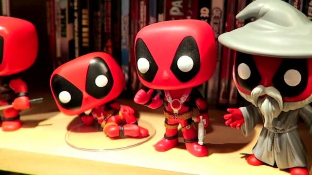 The funko pop Deadpool Elongated modzii in one of THE biggest COLLECTION OF FIGURINES POP! OF FRANCE ! Part 1