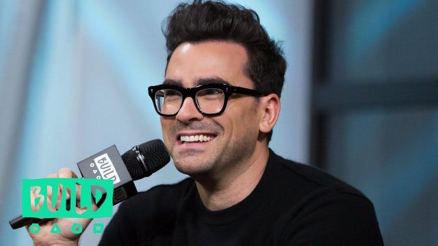 Eyeglasses worn by Dan Levy (David Rose in Schitt's Creek) as seen in Only The Best Clothing For The Cast Of "Schitt's Creek". BUILD Series video