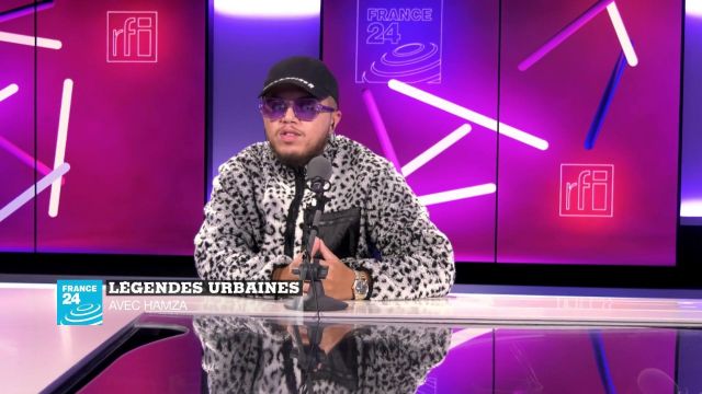 Jacket polar pattern leopard worn by Hamza in urban Legends, with Hamza