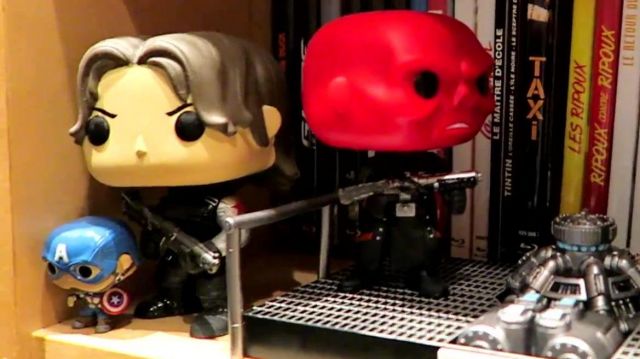 The funko pop WINTER SOLDIER in the Civil WAR in one of THE biggest COLLECTION OF FIGURINES POP! OF FRANCE ! Part 1