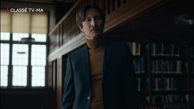 Turtleneck brown Professor Clive Koch (Jonathan Aris) in The End of the F***ing World (S02E01)
