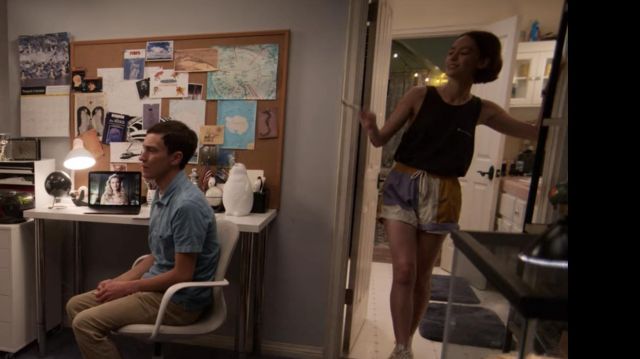 Colorful retro shorts worn by Casey Gardner (Brigette Lundy-Paine) in Atypical (S03E03)