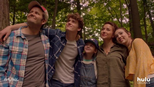 Indigo Flanel Shirt worn by Robbie Hobbie (Charles Vandervaart) in Holly Hobbie