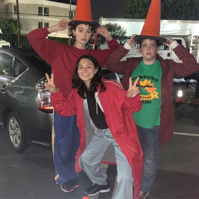 Grey Waterproof Pants worn by Fivel Stewart on the Instagram account @fivel_stew