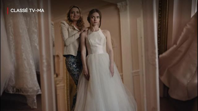 Wedding dress Alyssa (Jessica Barden) in The End of the F***ing World (S02E02)