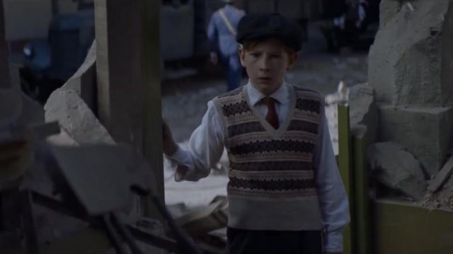 Red Neck Tie worn by Martin 9-13 (Misha Handley) in The Song of Names