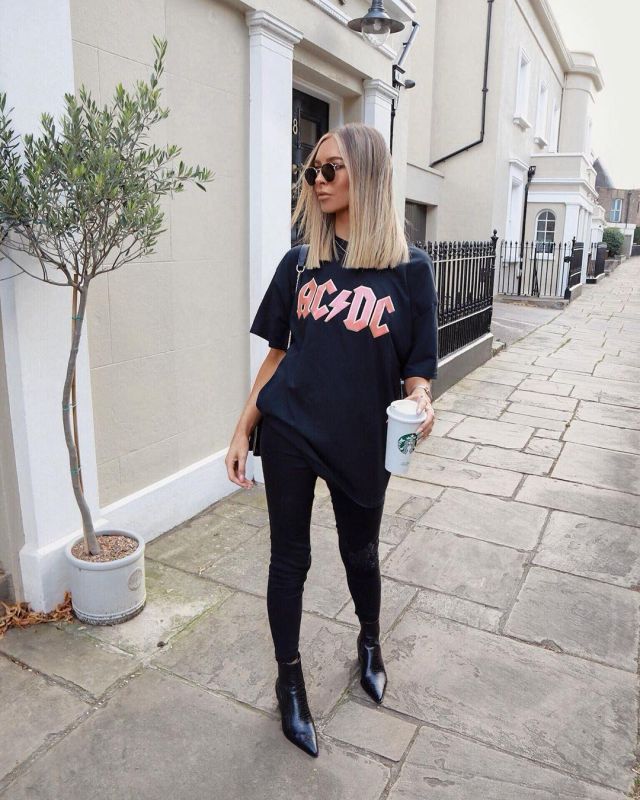 Alexx Coll Black Pants of Alexx Coll on the Instagram account @alexxcoll | Spotern