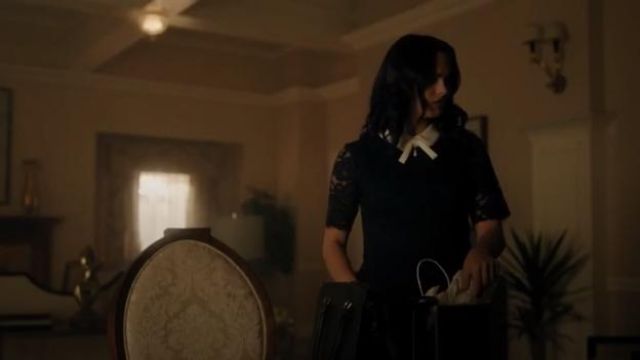 Ted Baker Black Dixxy Layered Lace Dress worn by Veronica Lodge (Camila  Mendes) in Riverdale Season 4 Episode 6 | Spotern