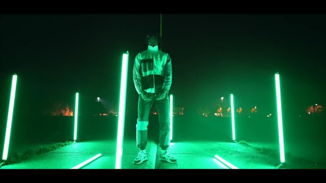 The tracksuit jacket Adidas Asymm worn by Liim's in Liim's - Bless (Clip Official)