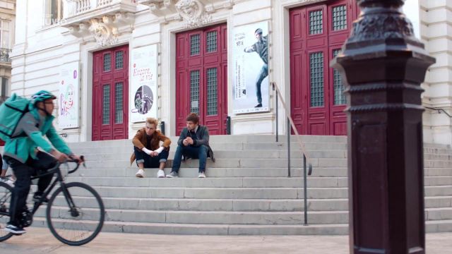 The Molière Theatre Scene National Archipelago de Thau in Sète to Bart (Hector Langevin) in Tomorrow belongs to us