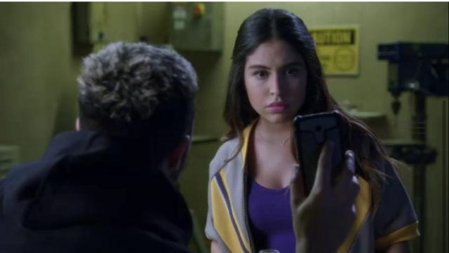 The Tank Top Short Purple Worn By Sophie Cardona Cinthya Carmona In The Series Greenhouse Academy Ep05 Spotern