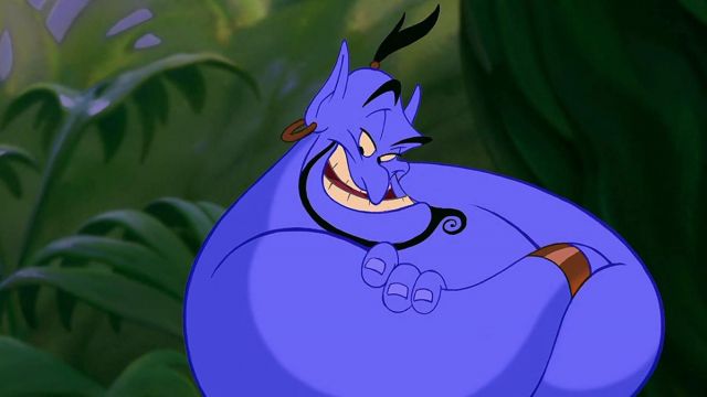 Plush Genie in Aladdin