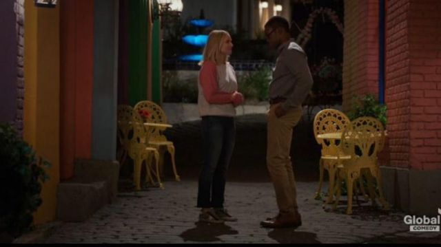 Golden Goose Sequin Star Sneakers. worn by in The Good Place Season 04 Episode 09 Eleanor Shellstrop (Kristen Bell) The Good Place (S04E09)