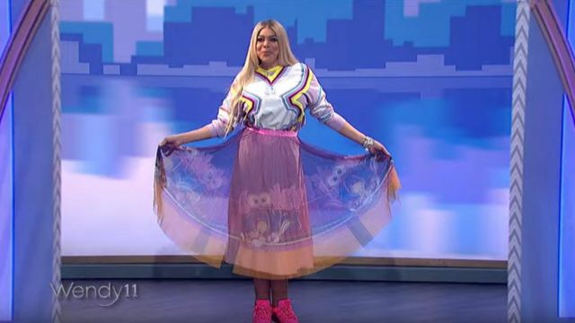 Iceberg Spring 2020 Col­lec­tion worn by Wendy Williams on The Wendy Williams Show  November 21, 2019