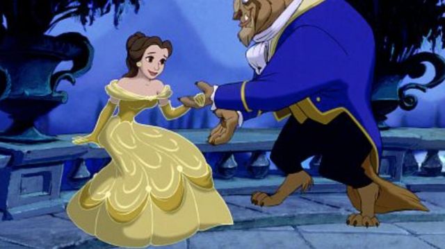 Disguise shoe of Belle in beauty and The Beast