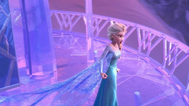 Déguisement chaussure de Elsa dans La Reine des neiges