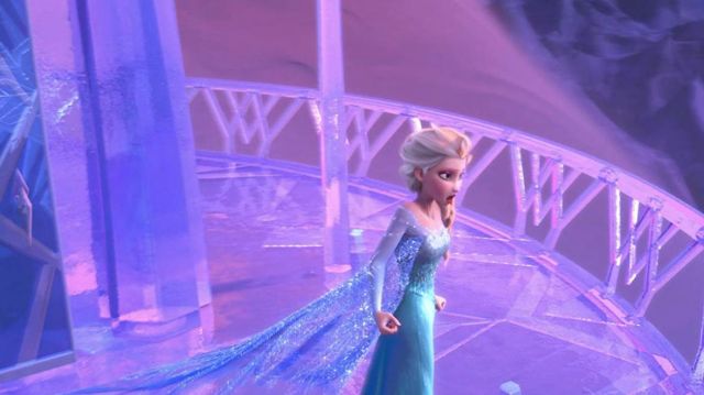 Perruque de Elsa dans La Reine des neiges