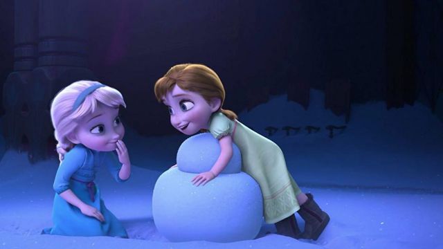 Poupée de Elsa dans La Reine des neiges