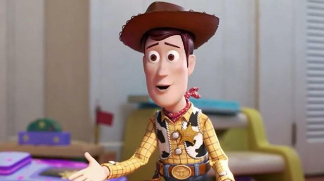 Doll Woody in Toy Story 4