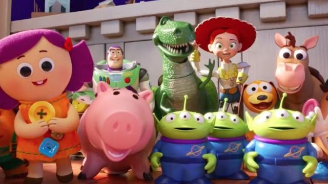 Peluche de Hamm dans Toy Story 4